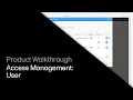 Access Management - User