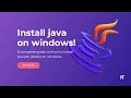 How to Install Java JDK on Windows Latest Version 2025 Complete Step-by-Step Guide