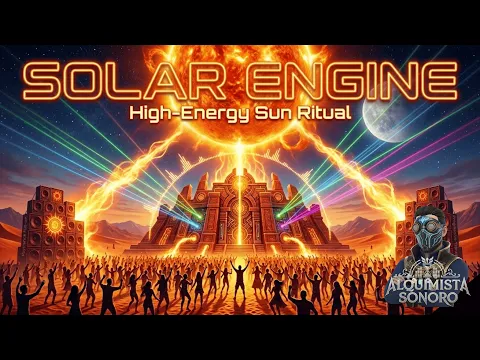 SOLAR ENGINE ☀️ High-Energy Sun Ritual (Full Album) Progressive, Psytrance & Full-On Mix