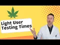 How long can Marijuana be detected in urine Light User