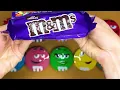 Satisfying Video | Delicious M&M'S and Vibrant Skittles Candy Unpacking From 10 Glossy Tins ASMR
