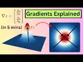 Best Explanation of Partial Derivatives and Gradients