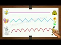 Tracing patterns worksheets for playgroup kids homeschooling Worksheets preschool kindergarten