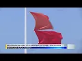 Double red flags fly on Pensacola Beach for third day in a row