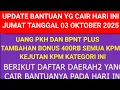 Download Lagu BANTUAN YANG CAIR HARI INI JUMAT 03 OKT PKH \u0026 BPNT + BONUS 400 RIBU DAERAH \u0026 BANK INI SUDAH CAIR