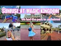 Disney Vlog Magic Kingdom at Sunrise Hollywood Studios