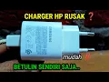 Download Lagu TERNYATA MUDAH ‼️ BETULIN SENDIRI CHARGER HP RUSAK TIDAK MAU NGECAS‼️