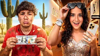 ВЫЖИВАНИЕ в ДУБАЕ 🤩 НАПУГАЛИ АМИНУ 😱 ПОДАРИЛА БРАТУ IPHONE 17 В ДУБАЕ 🤯