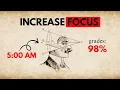 5 Habits to Improve Focus Concentration Instantly