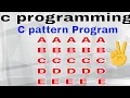 c pattern programming part-4 in Hindi and English