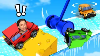 We Played The Funniest Car Racing Game!