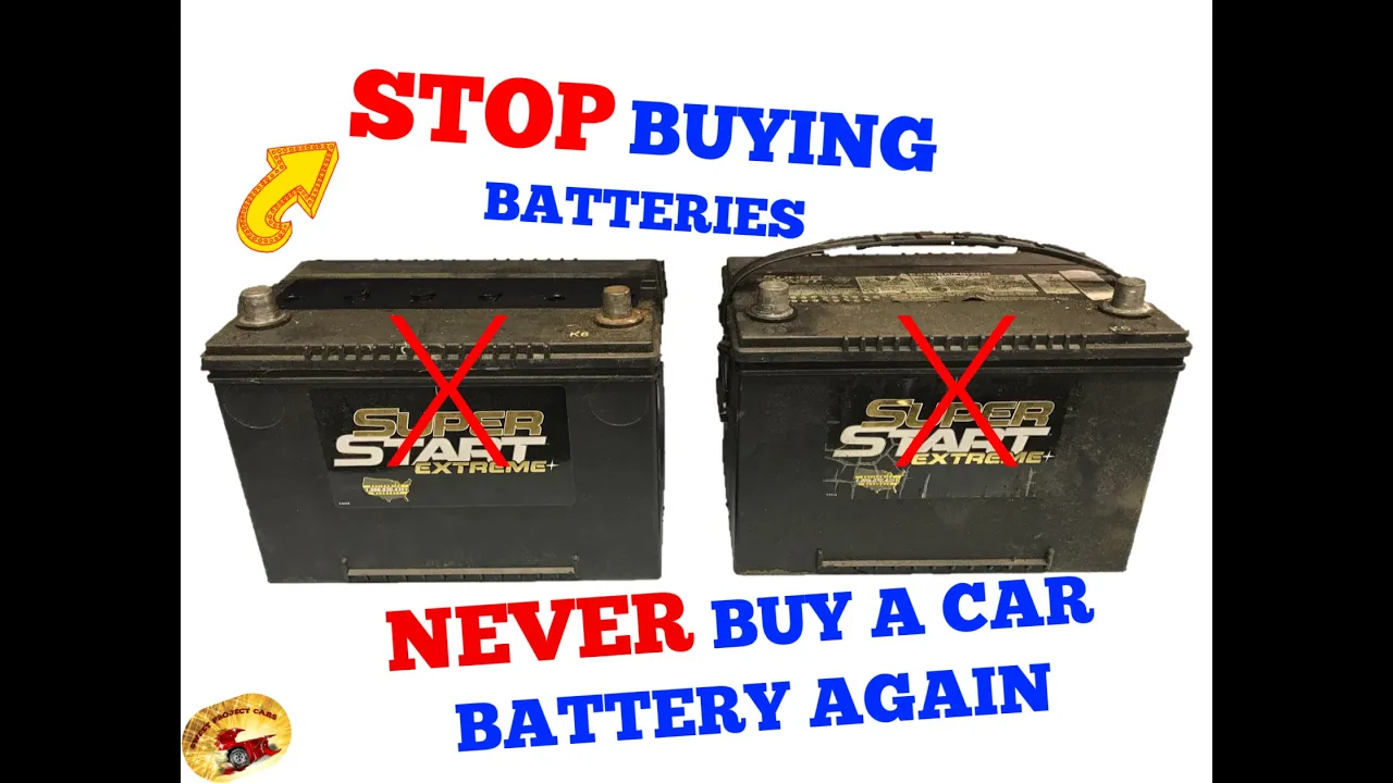 How To RENEW CAR & TRUCK Batteries at Home & SAVE BIG MONEY DO THIS ONE https://youtu.be/VYtkn-N_p4s