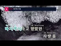 마지막 사랑 - 신예영 (Last Love - Sin Ye Young) (KY.95972) / KY Karaoke