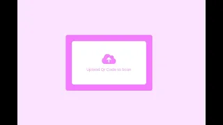 Responsive QR code scanner Using only HTML CSS JAVASCRIPT