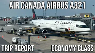 TRIP REPORT Air Canada Airbus A321 ECONOMY Montreal YUL - Vancouver YVR