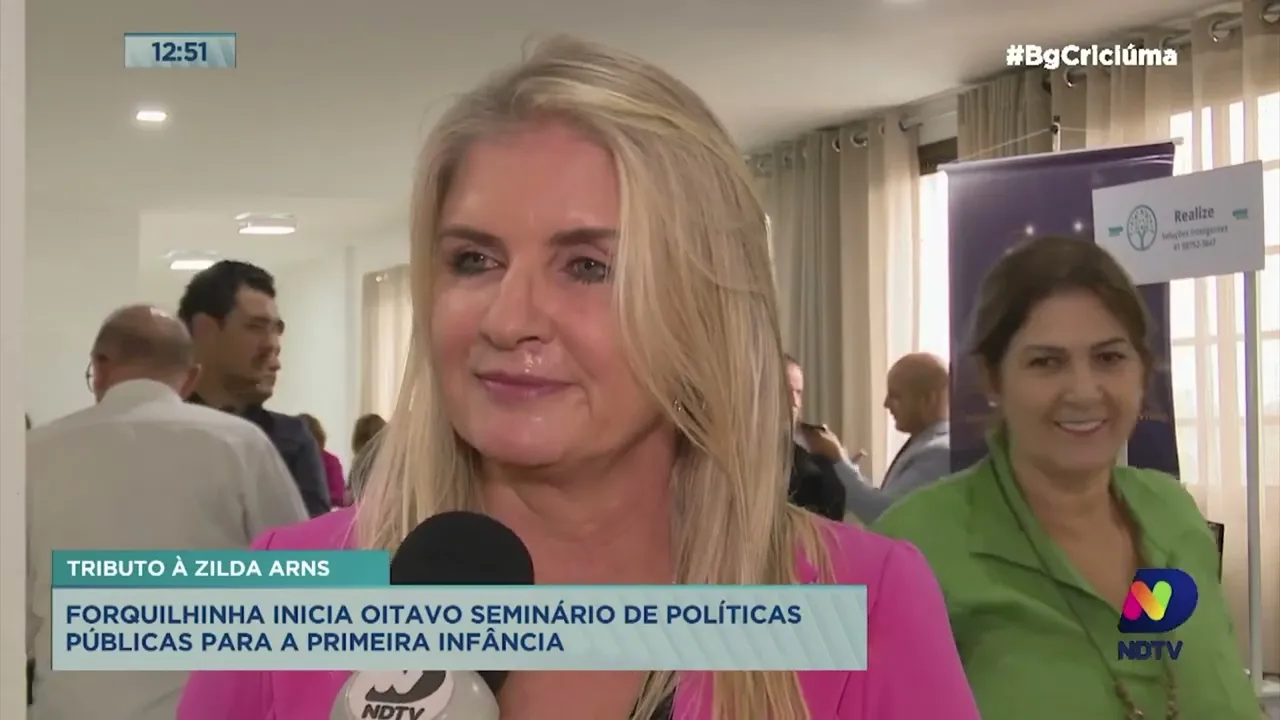 Seminário destaca políticas públicas para a Primeira Infância em Forquilhinha