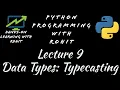 Python Programming Lecture 9 Conversion