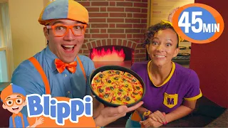 Blippi And Meekah Pretend Play Together BEST OF BLIPPI TOYS Educational Videos For Kids 