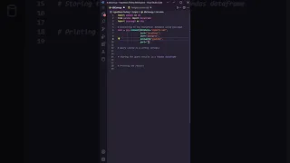 Using Python to query a SQL database in less than 60 seconds