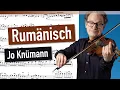Download Lagu Jo Knümann - Rumänisch | violin sheet music | piano accompaniment MP3