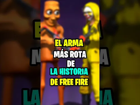 EL ARMA MÁS ROTA DE LA HISTORIA en FREE FIRE 😱 #freefire #garenafreefire #shorts