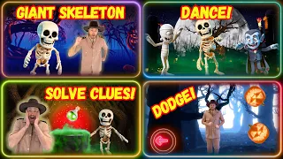 We re Going on a Giant Skeleton Hunt Spooky Adventure with Explorer Riley