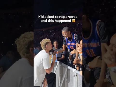 Kid raps in front of 20,000 people & this happened 🤯