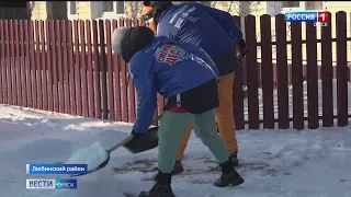 В январе в Омской области стартует сезон патриотической акции «Снежный десант»