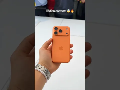 camera hidden in iPhone 17promax - ai generated