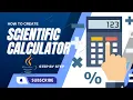 create scientific calculator in java java project