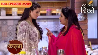 rano gives tanuja a piece of her mind kasam tere pyaar ki full episode 209 colors rishtey