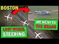 Jetblue A220 Skids Off During Landing Disabled on the Grass at Boston