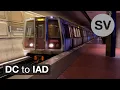 WMATA Metrorail Silver Line Downtown Washington DC to Dulles International Airport IAD Breda Rail