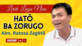 hato ba zorugo lagu nias lama nostalgia ratosa zagoto