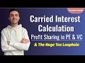 Carried Interest Calculation Tax Loophole Understanding PE VC