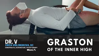 Graston Technique Thigh of a Water Polo Player