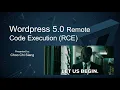 Understanding WordPress 5 0 RCE