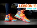 They Went All Out With The Cushion LeBron 19 Space Jam Detailed Review