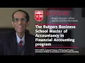 Rutgers Business School s Master of Accountancy in Governmental Accounting Online Program