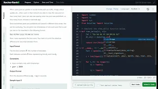 Hackerrank Python Solution Calendar - Python Time Delta