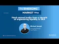 Venture Secondaries with Michael Joseph Founding Partner at Ion Pacific S1 E1