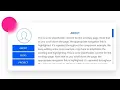 ScrollSpy Design Using HTML CSS and Bootstrap ScrollSpy Customization