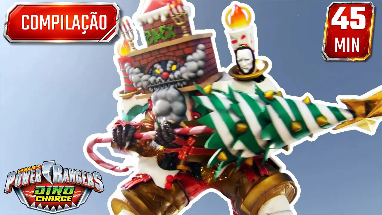 Feliz Natal! | Dino Charge | Episódio Completo | Power Rangers para Crianças