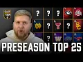 My Final College Football Top 25 Power Rankings