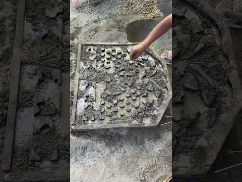 A Skilled Craftsman Makes a Beautiful Cement Ventilation Jali by Hand! 😲 | Amazing Craftsmanship