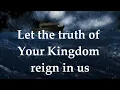 Paul Wilbur - Let The Weight Of Your Glory Fall - Lyrics