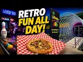 This Retro Entertainment Center Has Everything Slinky Action Zone Tour