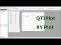 QTIPlot Quick Tutorial Making an XY Plot 2