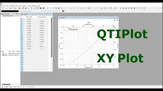 QTIPlot Quick Tutorial Making an XY Plot 2