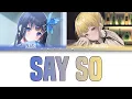 Download Lagu Doja Cat - Say So (Japanese Ver.) Nabi \u0026 Amelia cover - Color Coded Lyrics (Romaji/Kanji/English)